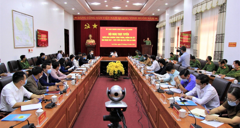 LAI CHÂU: TRIỂN KHAI CHƯƠNG TRÌNH PHÒNG, CHỐNG MA TÚY TRÊN ĐỊA BÀN GIAI ĐOẠN 2021 – 2025